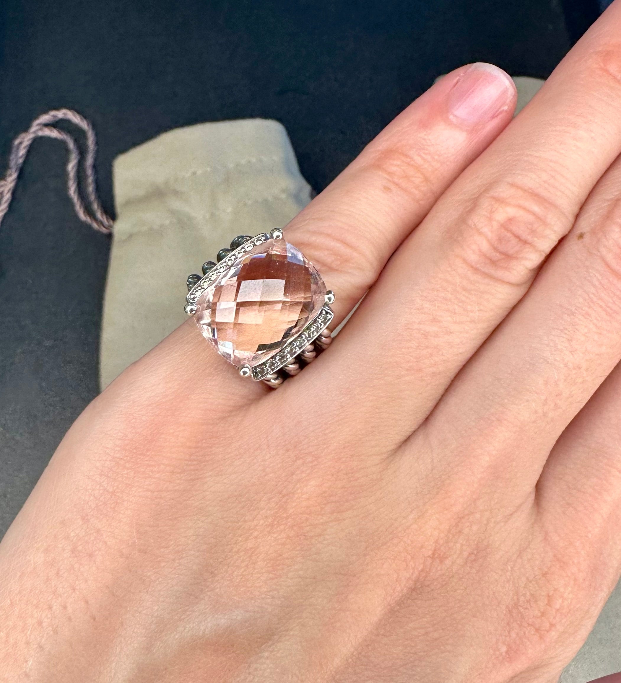 David yurman morganite wheaton ring sales