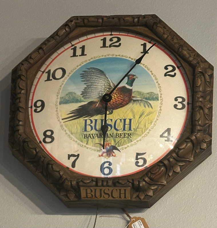 Busch clock outlets and light